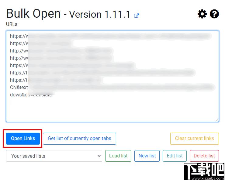 Bulk URL Opener下载,网页辅助,网址抓取